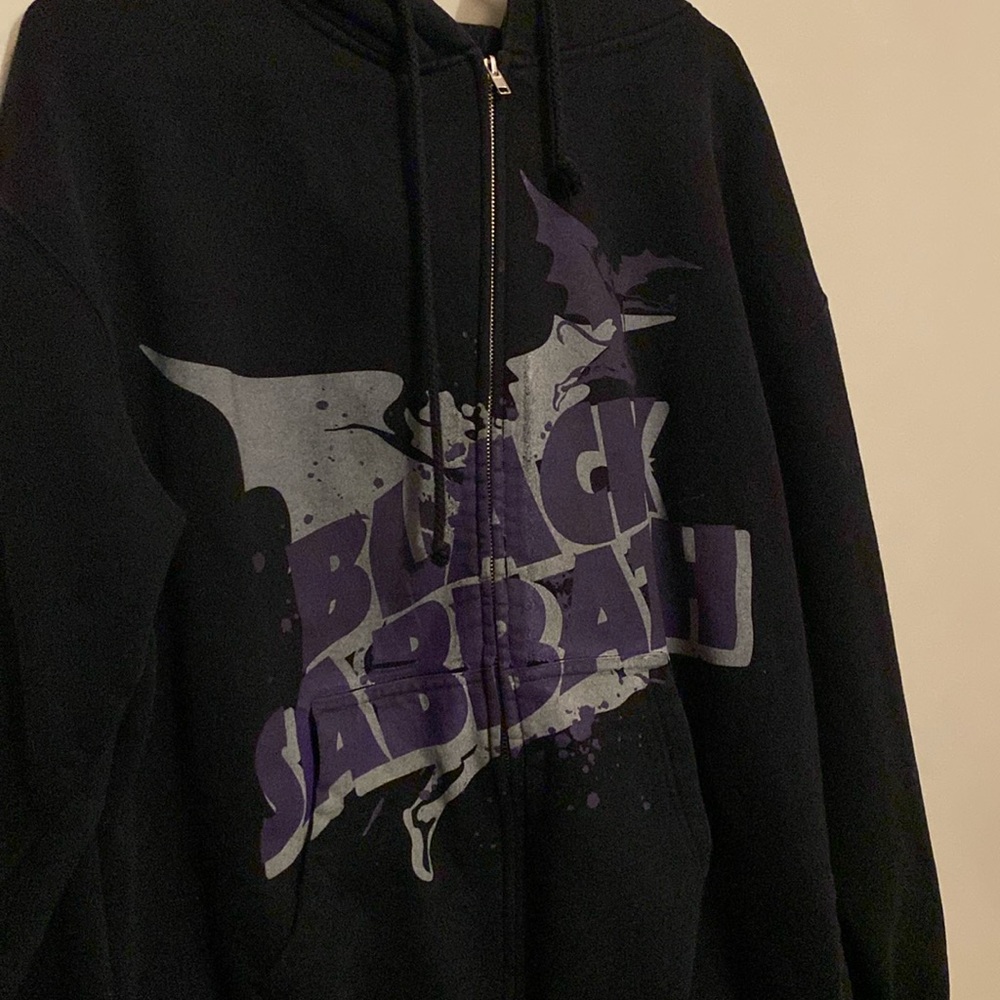 black sabbath master of reality zipup hoodie